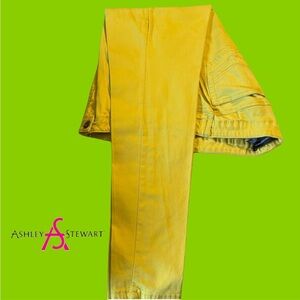 Ashley Stewart Lime Green Skinny Jeans